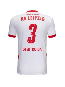 Billige RB Leipzig Lutsharel Geertruida #3 Hjemmedrakt 2024-25 Kortermet